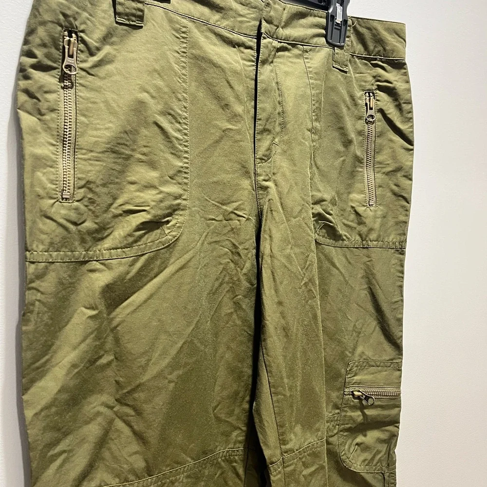 Lauren Ralph Lauren Women's Olive Green Utility Cargo Flight‎ Pants - Size 8